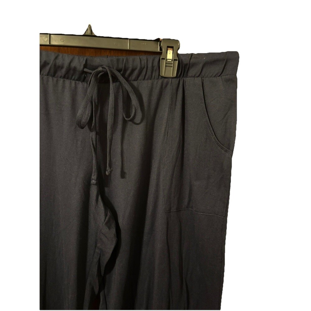 Lucky Brand Women's Lightweight Ultra Soft Relaxed Fit Lounge Pants Navy XL
